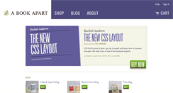 Desktop Screenshot of abookapart.com